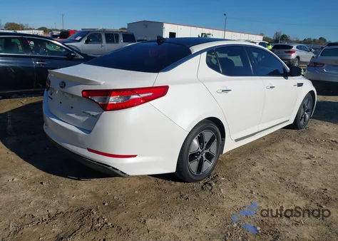 2013 Kia Optima Hybrid Ex из США, поврежденный, VIN KNAGM4AD5D5039779
